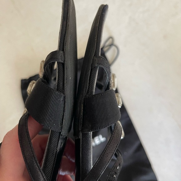 Chanel Embellished Sandals 39 - Picture 6 of 9